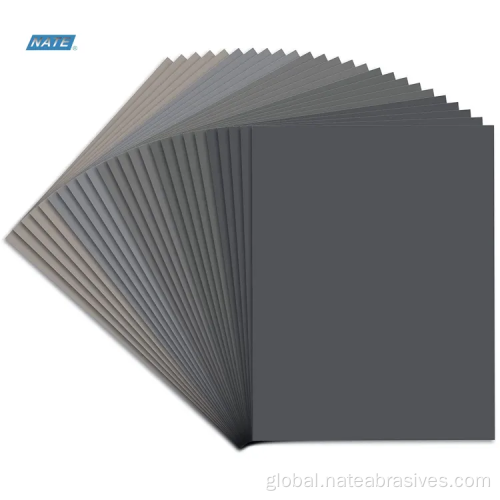 Silicon Carbide Sandpaper 9x11Inch Sandpaper Dry Sanding Paper For Wood Polishing Supplier